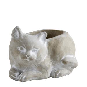 Pot Chat Jardin Antique