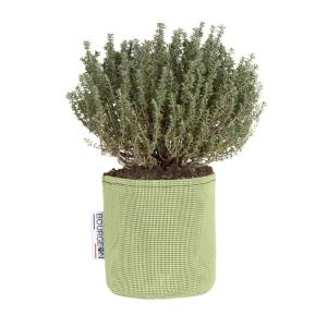 Pot de plantation respirant 12 cm vert