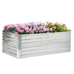 Potager de jardin rectangulaire 180x90x59cm acier galvanisé…