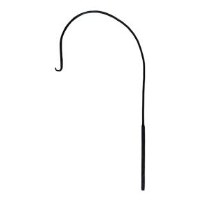 Potence xxl arrondie en métal noir 95 cm