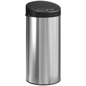 Poubelle de cuisine automatique 30 L en acier inoxydable ar…
