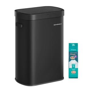 Poubelle de cuisine automatique 50 l avec capteur de mouvem…