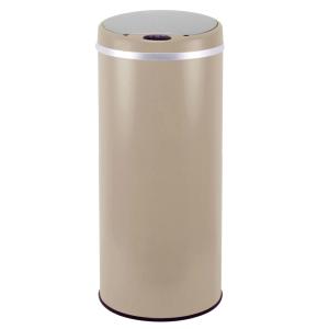 Poubelle de cuisine automatique Acier inoxydable Taupe 42L