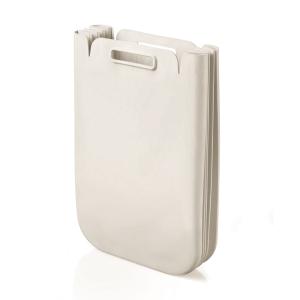 Poubelles pour le tri des déchets  lait en plastique  blanc