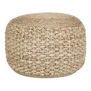 Pouf Beige 50 cm 50 cm