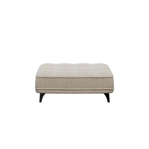 Pouf beige clair L84
