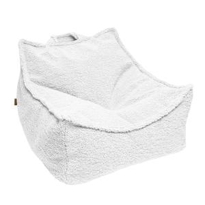 Pouf blanc pour enfant