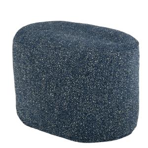 Pouf bleu