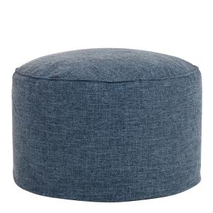 Pouf bleu marine