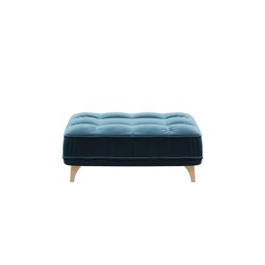 Pouf bleu marine foncé L84
