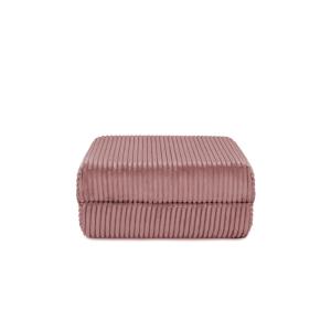 Pouf convertible et modulable 1 place en velours côtelé XL…