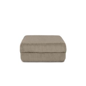 Pouf convertible et modulable 1 place en velours côtelé XL…