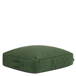 Pouf coussin de sol extérieur en oléfine imperméable vert k…