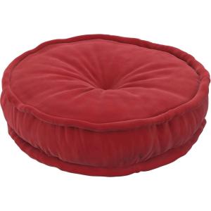 Pouf coussin rond en polyester Sweet Drop Posh Velvet