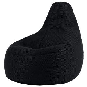 Pouf de gaming géant XL à dossier incliné en maille mesh te…