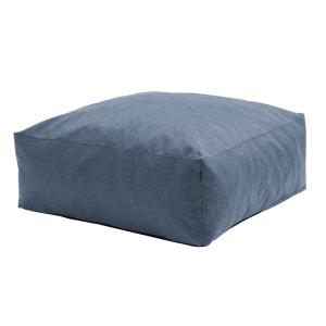Pouf de jardin pour canapé modulable bleu pacific