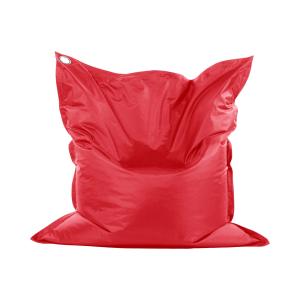 Pouf de sol en polystyrène recyclé 110 x 130 cm Rouge Ceris…