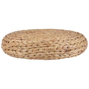 Pouf en bois naturel 40x10cm