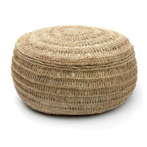 Pouf en jonc de mer D60