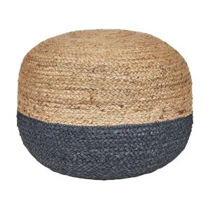 Pouf en tissu naturel 50x40cm