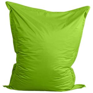 Pouf extérieur imperméable déhoussable anti-UV vert 140 x 1…