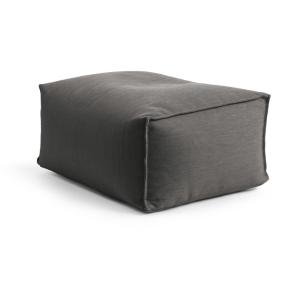 Pouf extérieur repose pied déhoussable anthracite 55x65x30…