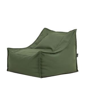 Pouf fauteuil d'extérieur en oléfine imperméable vert kaki…