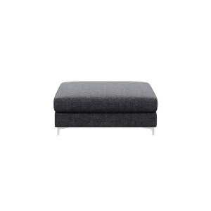 Pouf gris foncé L115