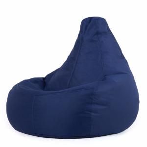 Pouf inclinable à dossier haut intérieur et extérieur bleu…