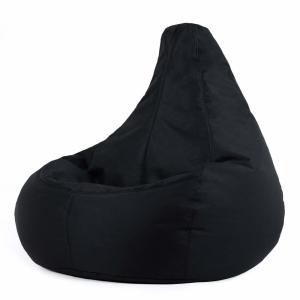 Pouf inclinable à dossier haut intérieur et extérieur noir…