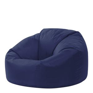 Pouf intérieur et extérieur bleu marine