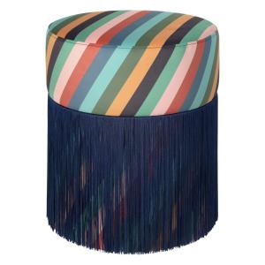 Pouf ottoman en velours