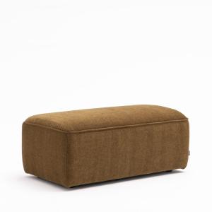 Pouf pour canapé modulable en tissu - Bronze