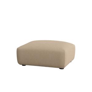 Pouf repose-pieds marron clair 93 x 65 cm