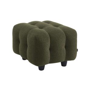 Pouf, repose-pieds pour canapé 2 place bouclette texturée k…