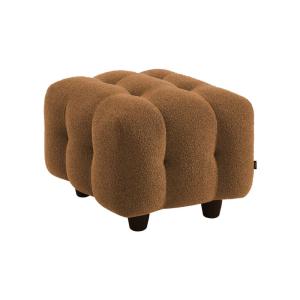 Pouf, repose-pieds pour canapé 2 place bouclette texturée m…