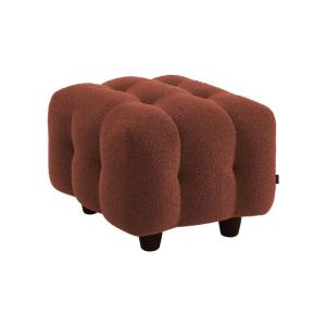 Pouf, repose-pieds pour canapé 2 place bouclette texturée t…