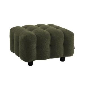 Pouf, repose-pieds pour canapé 3 places bouclette texturée…