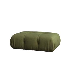 Pouf repose-pieds vert 66 x 99 cm