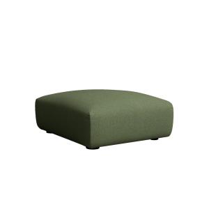 Pouf repose-pieds vert 93 x 102 cm