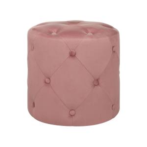 Pouf Rose Velours 40 cm 40 cm