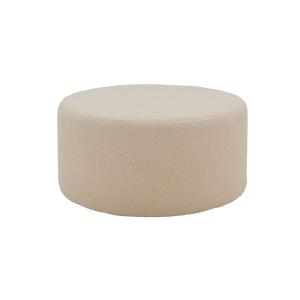 Pouf tissu bouclette  Lin L 70 cm