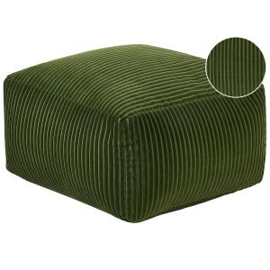 Pouf Vert foncé Coton 50 cm 50 cm