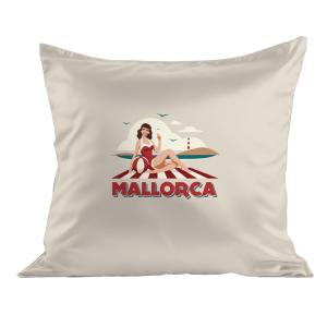 Pouf XL flottant déhoussable Mallorca