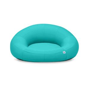 Pouf XXL Flottant pour Piscine 140x120x60 cm Bleu