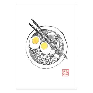 RAMEN - Affiche d'art 50 x 70 cm