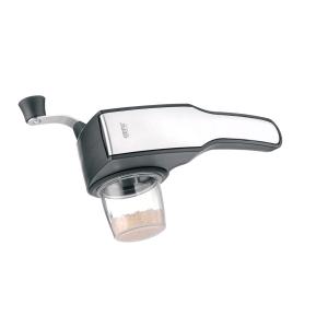 Râpe rotative en acier inoxydable argent
