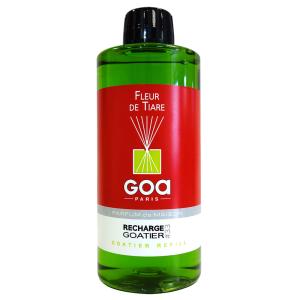 Recharge tier fleur de tiaré 500 ml en plastique  vert