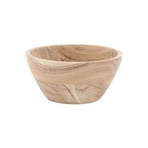 Récipient en bois d'acacia naturel ø 16 cm