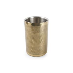 Refroidisseur à vin or en métal 12xh18cm